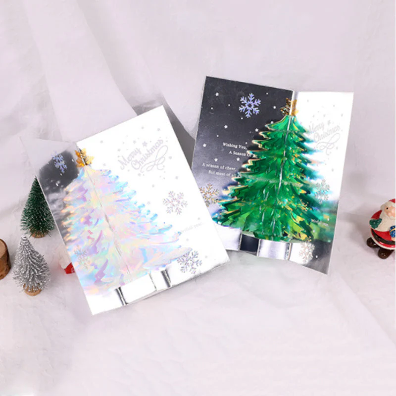 Christmas Tree 3D Pop-up Card - Image 2