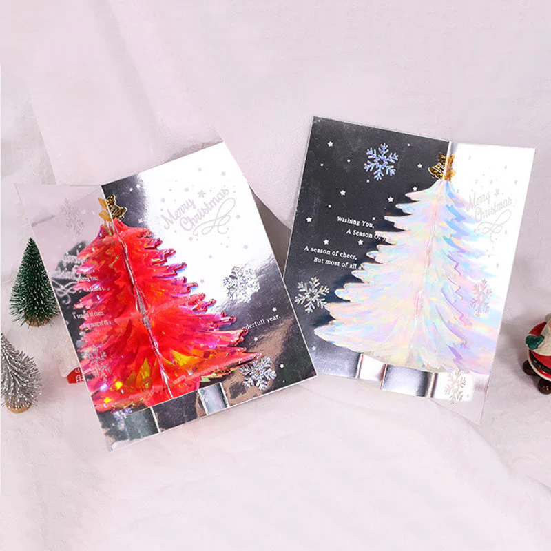 Christmas Tree 3D Pop-up Card - Image 4