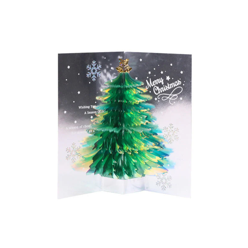 Christmas Tree 3D Pop-up Card - Image 8