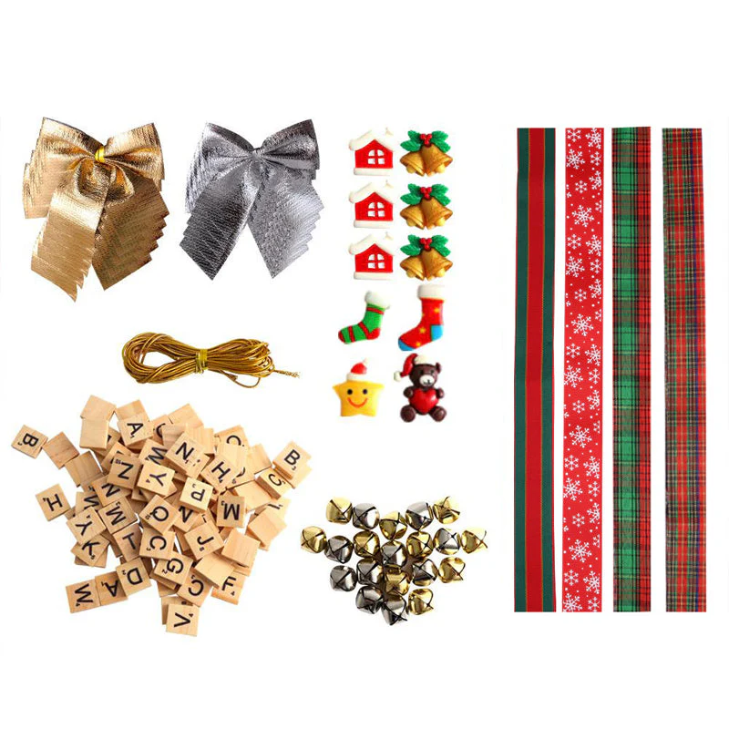 Christmas Tree Decorations-DIY Personalized Letter Ornaments - Image 7