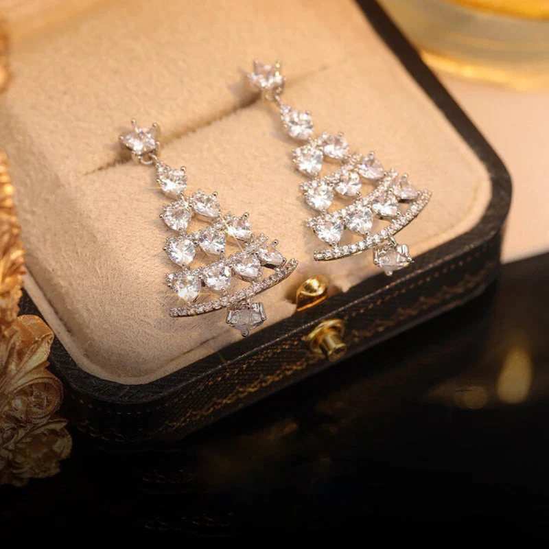 Christmas Tree Stud Earrings - Image 5