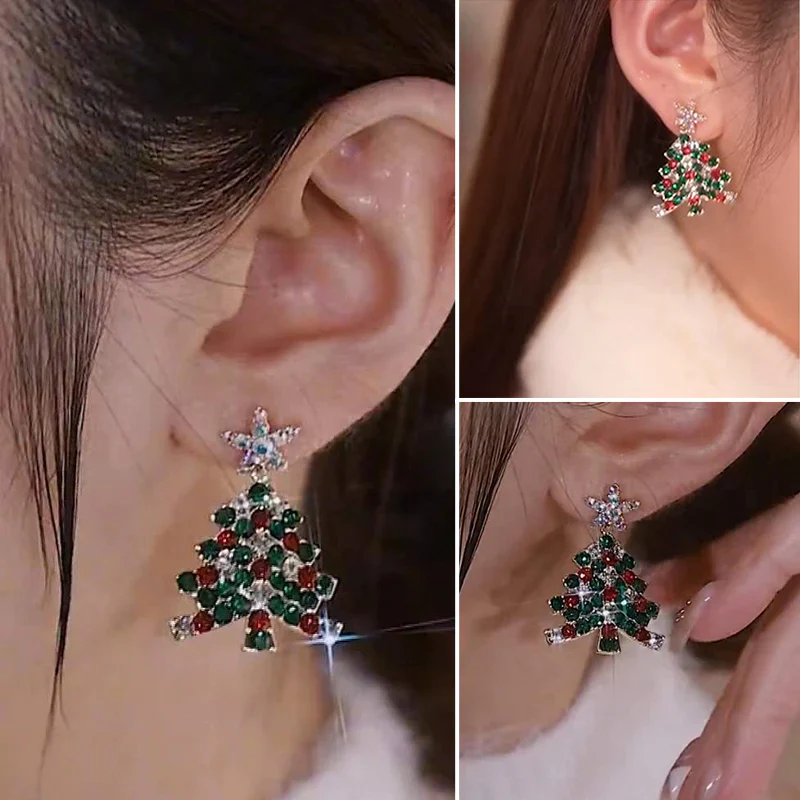 Christmas Tree Stud Earrings - Image 8