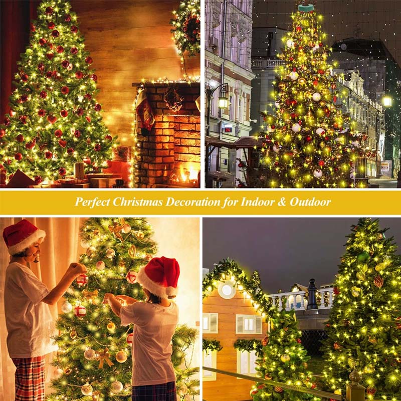 Christmas Tree Waterfall Lights with Ring - Image 7