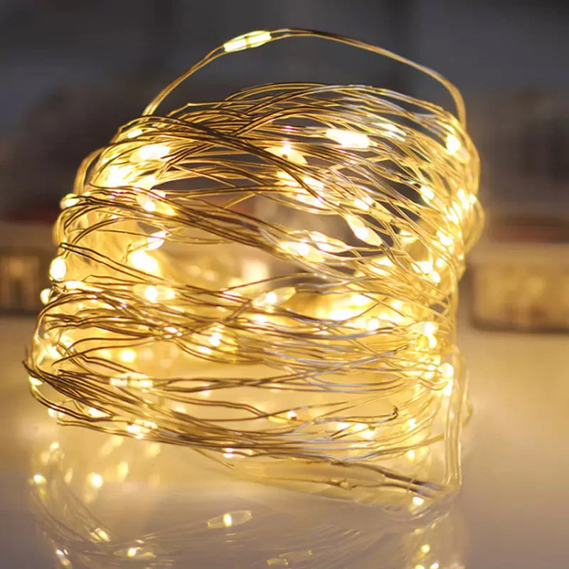Christmas USB remote control copper wire light string - Image 19
