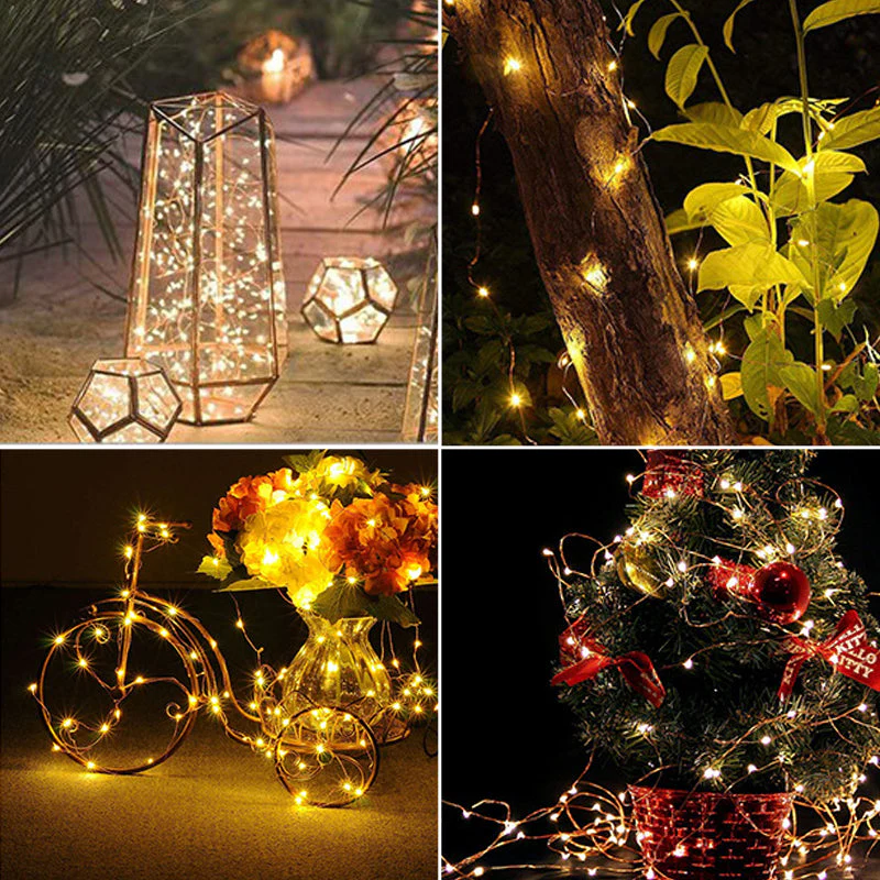 Christmas USB remote control copper wire light string - Image 4