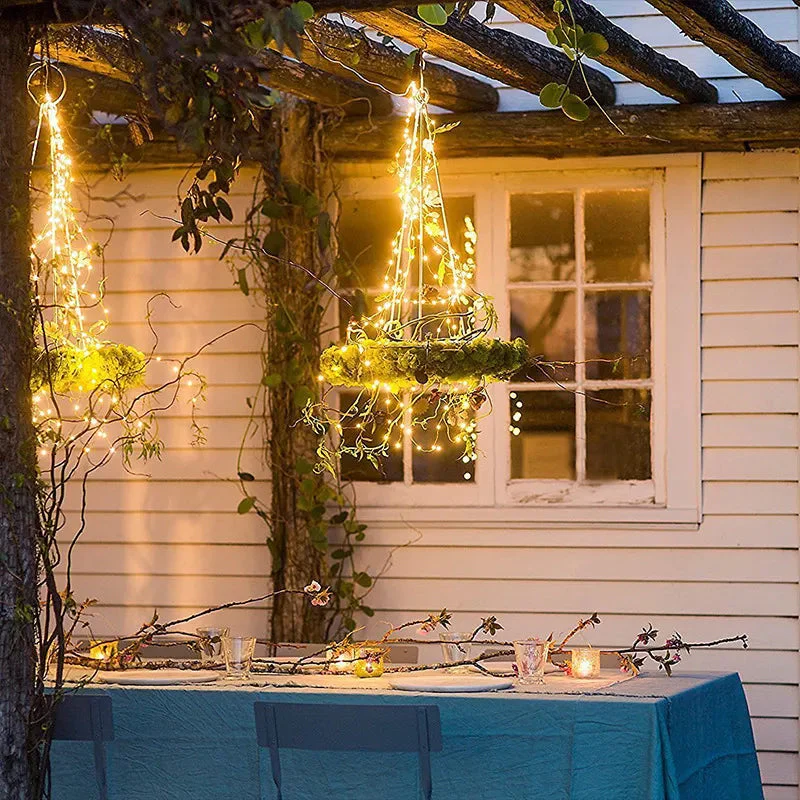 Christmas USB remote control copper wire light string - Image 7