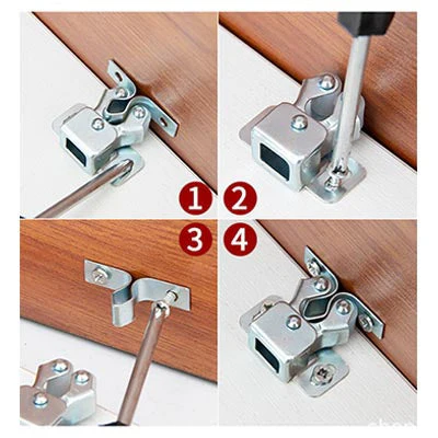 Classic Cabinet Door Stainless Steel Snaps - Image 3
