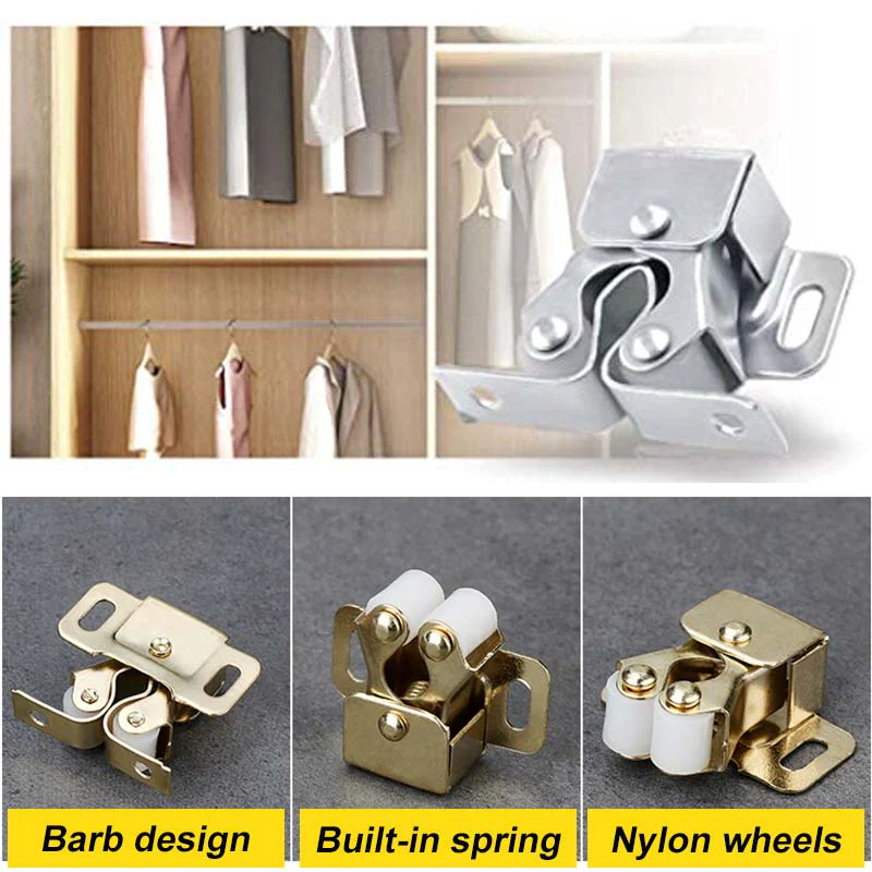 Classic Cabinet Door Stainless Steel Snaps - Image 6