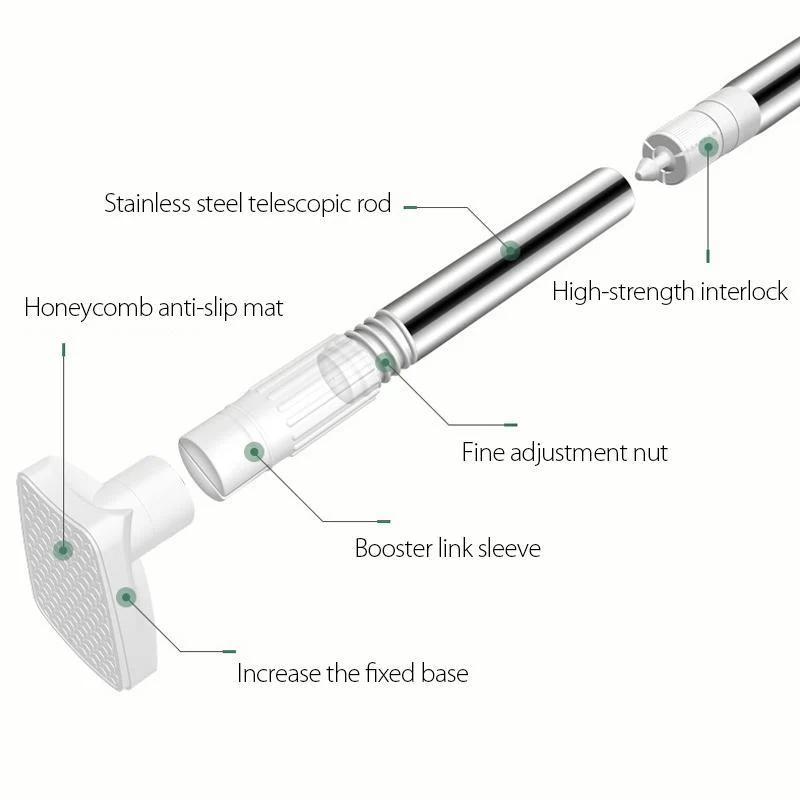 Clothing Hanger Telescopic Rod(Retractable to 19.7-31.5in) - Image 6