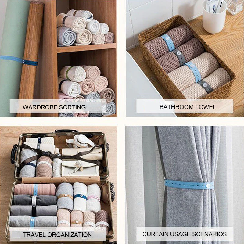 Clothing Storage Binding Straps (10PCS) - Image 3