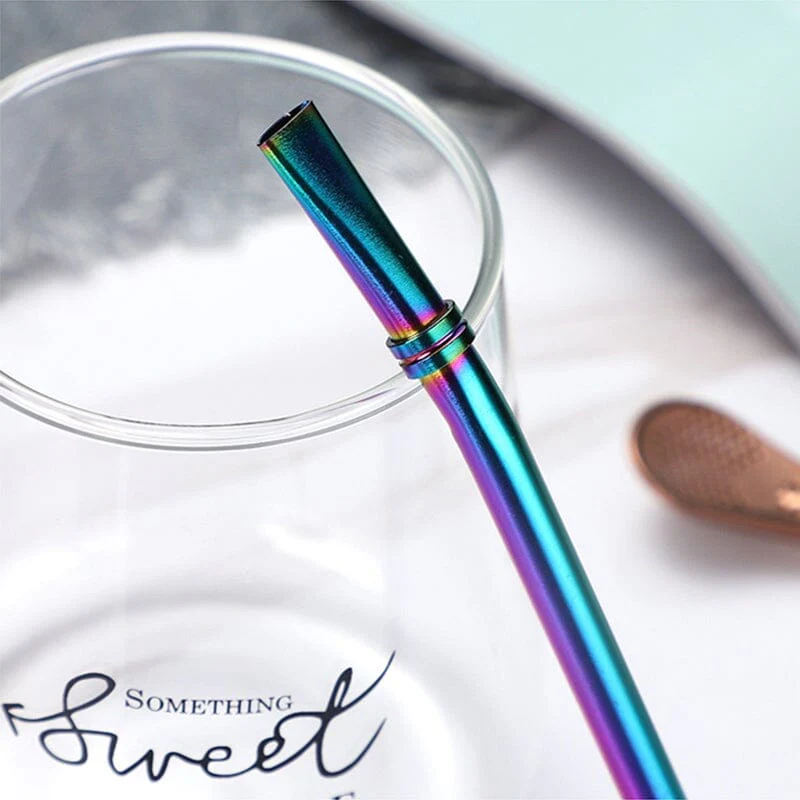 Coffee Spoon Stainless Steel Drinking Straw - Image 3