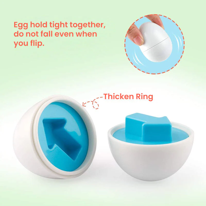 Cognitive Development Geometric Eggs - Image 12