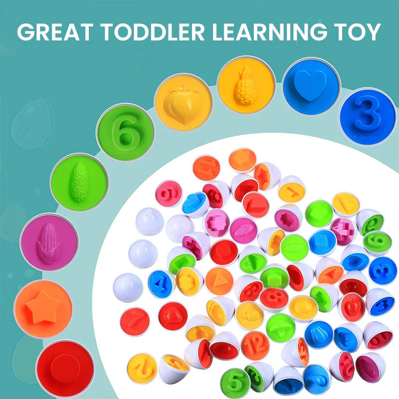 Cognitive Development Geometric Eggs - Image 13