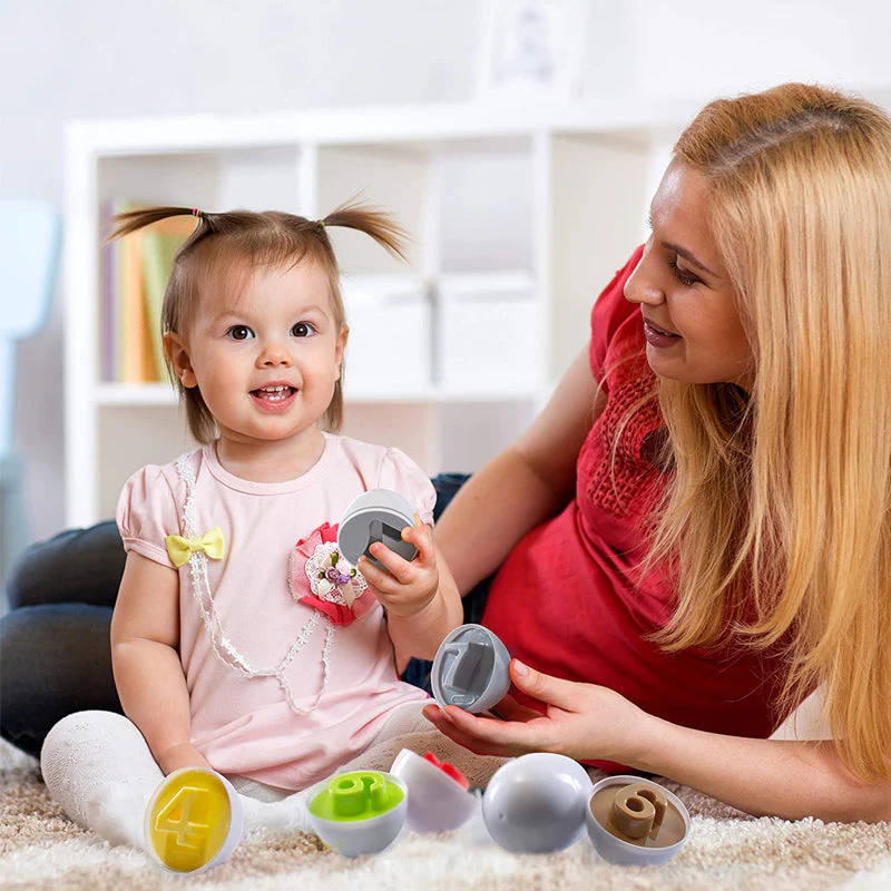 Cognitive Development Geometric Eggs - Image 16