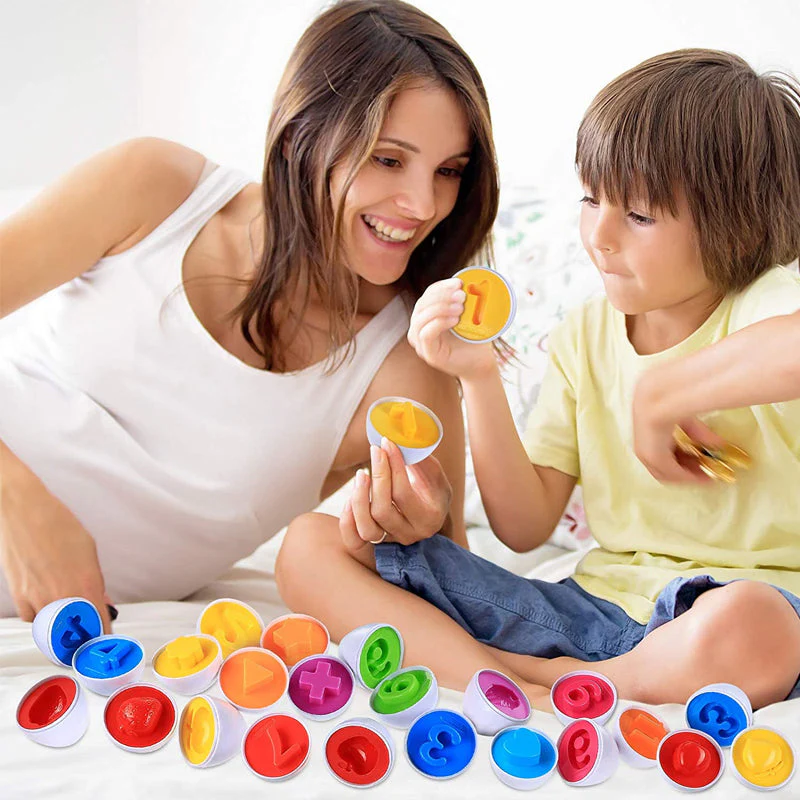 Cognitive Development Geometric Eggs - Image 9