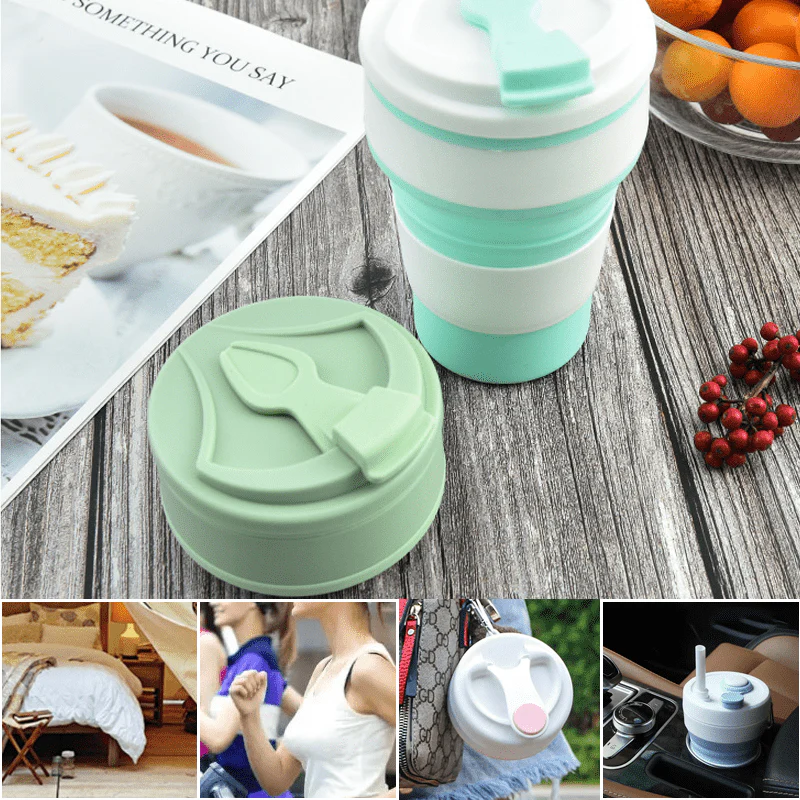 Collapsible Pocket Size Silicone Bottle - Image 10