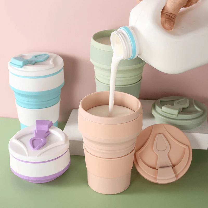 Collapsible Pocket Size Silicone Bottle - Image 3