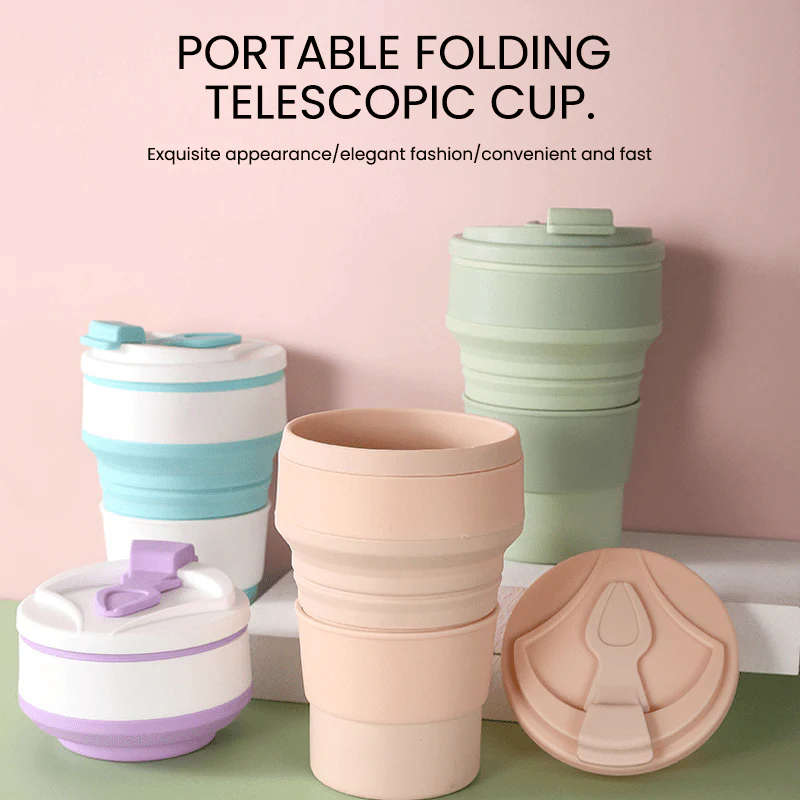 Collapsible Pocket Size Silicone Bottle - Image 4