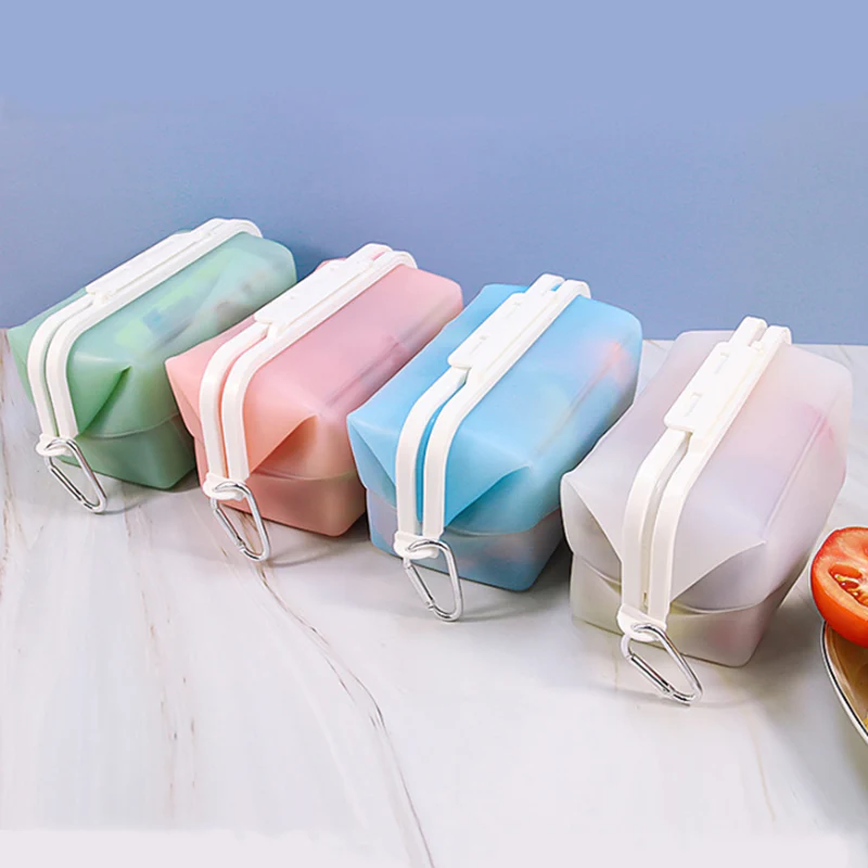 Collapsible Silicone Food Storage Box - Image 4