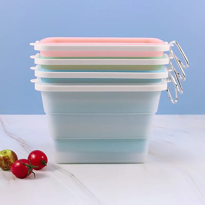 Collapsible Silicone Food Storage Box - Image 7