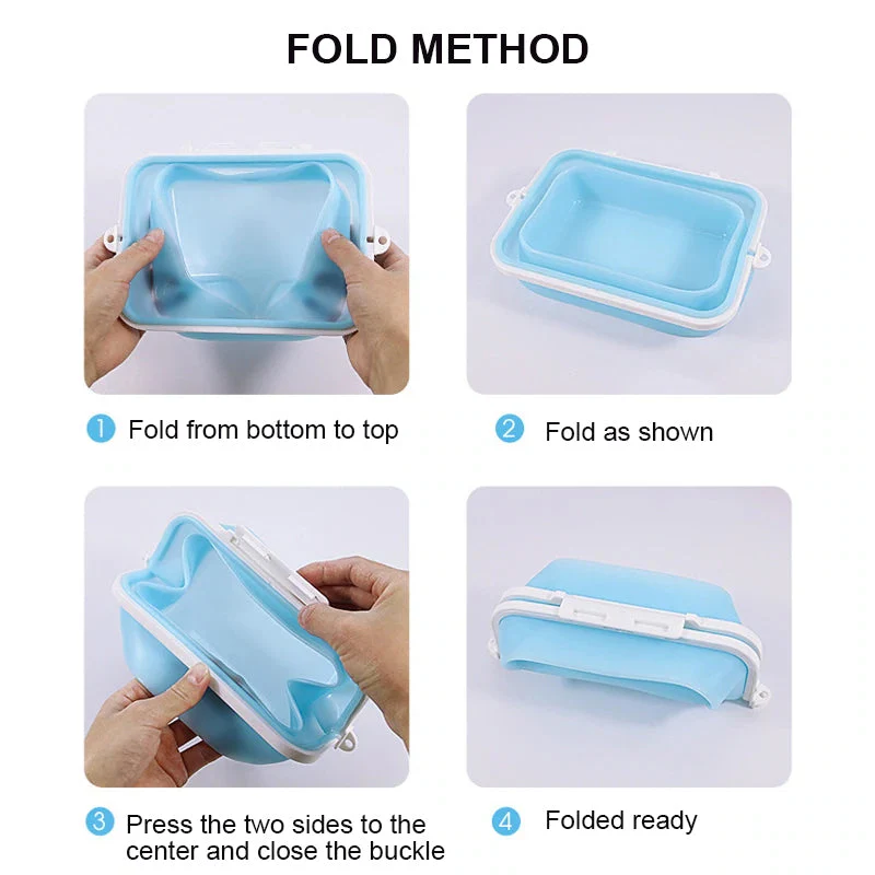 Collapsible Silicone Food Storage Box - Image 8