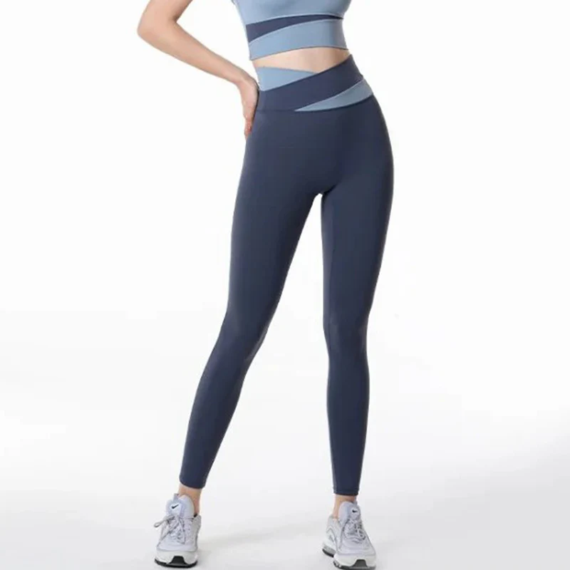 Color-coded High-waisted Belly Yoga Clothing - Image 11