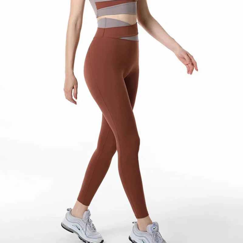Color-coded High-waisted Belly Yoga Clothing - Image 12