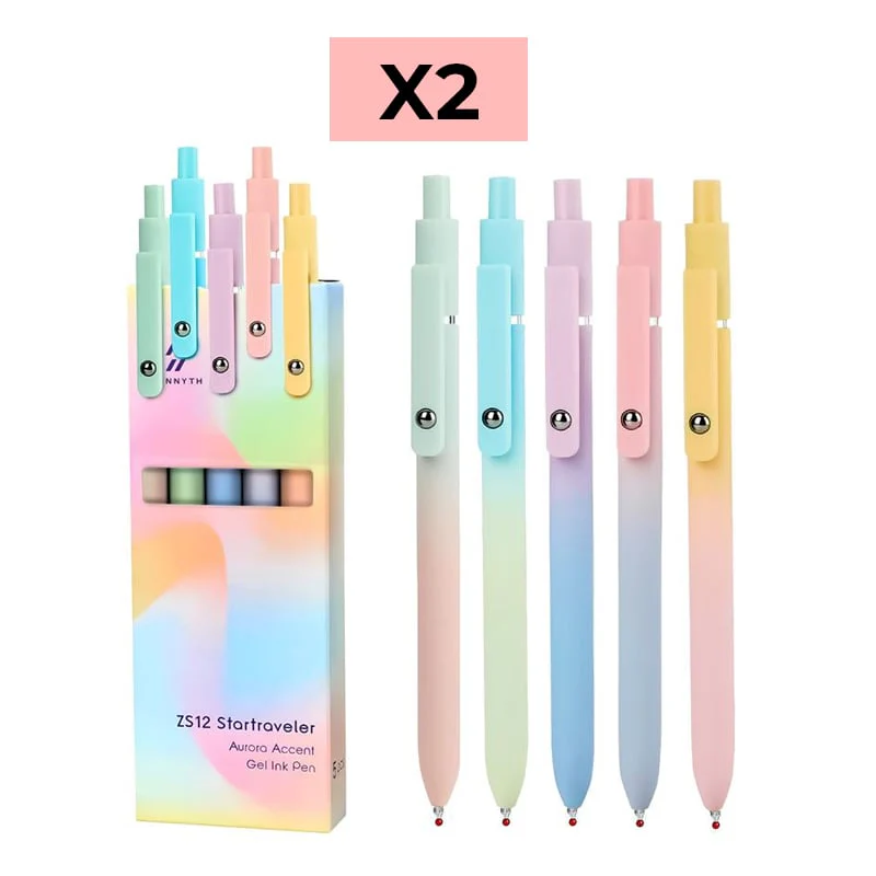 Color Push-Up Quick Dry Neutral Pen (5 PCS) - Image 13