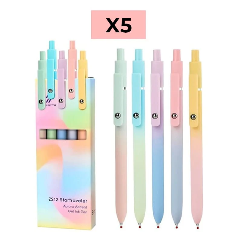 Color Push-Up Quick Dry Neutral Pen (5 PCS) - Image 15