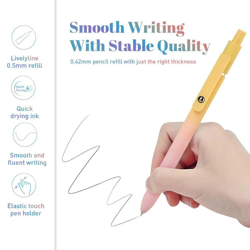 Color Push-Up Quick Dry Neutral Pen (5 PCS) - Image 5