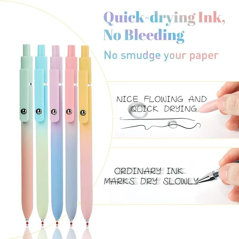 Color Push-Up Quick Dry Neutral Pen (5 PCS) - Image 6