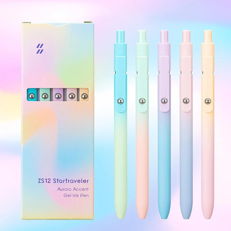 Color Push-Up Quick Dry Neutral Pen (5 PCS) - Image 7