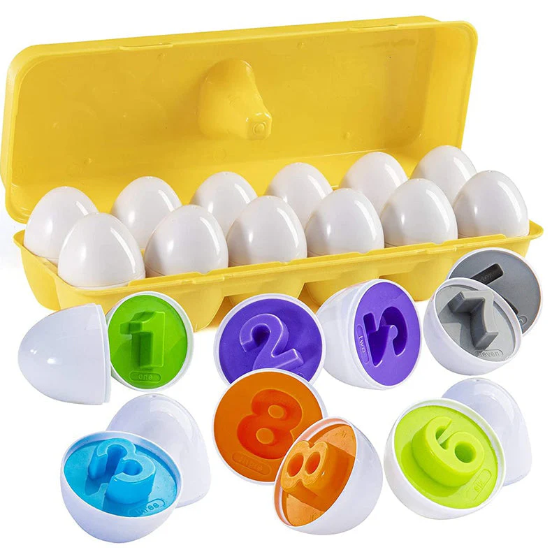 Color & Shapes Matching Egg Set - Image 10