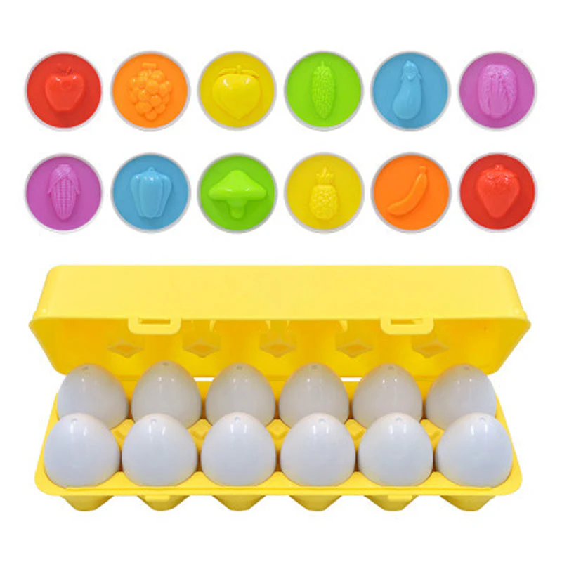 Color & Shapes Matching Egg Set - Image 9