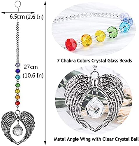 Colorful Angel Wings Memorial Ornament - Image 5