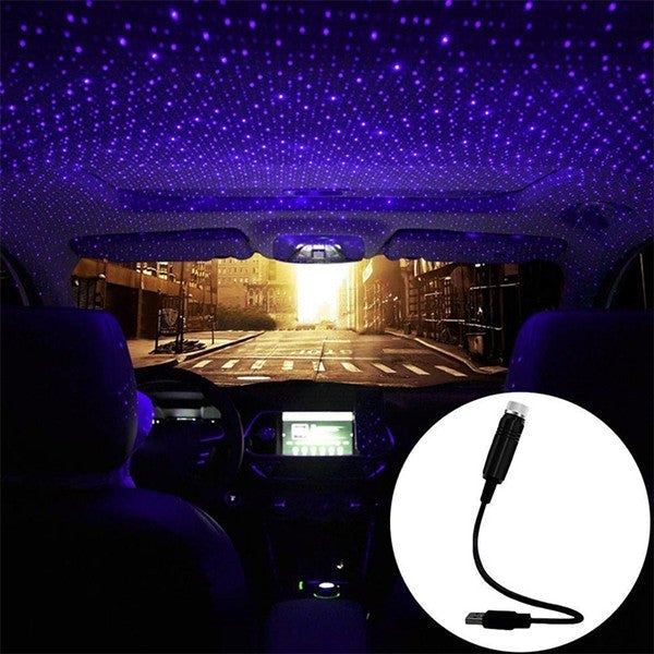 Colorful Car and Home Ceiling Romantic USB Night Light - Image 2