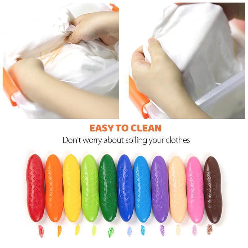 Colorful Cute Peanut Crayons - Image 4