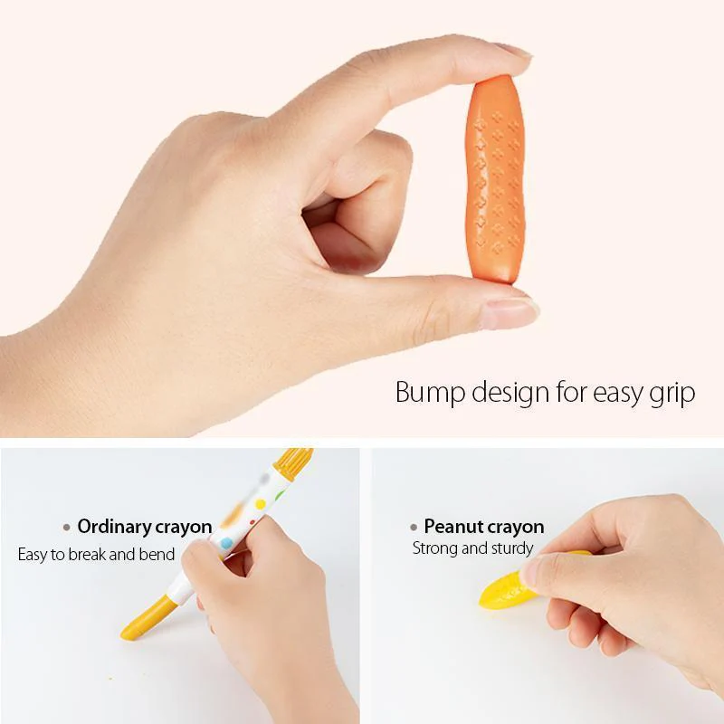 Colorful Cute Peanut Crayons - Image 5