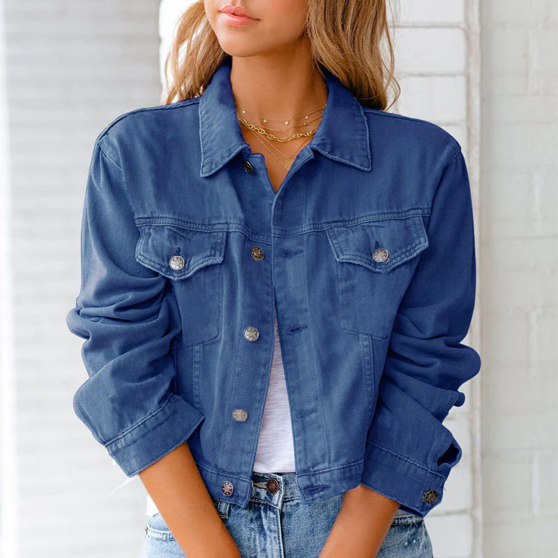 Colorful Denim Jacket - Image 3