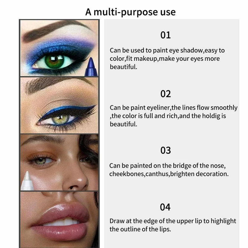 Colorful Long Lasting Eyeliner Pencil - Image 3