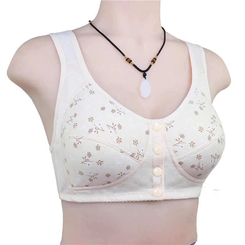 Convenient Front Button Bra - Image 10