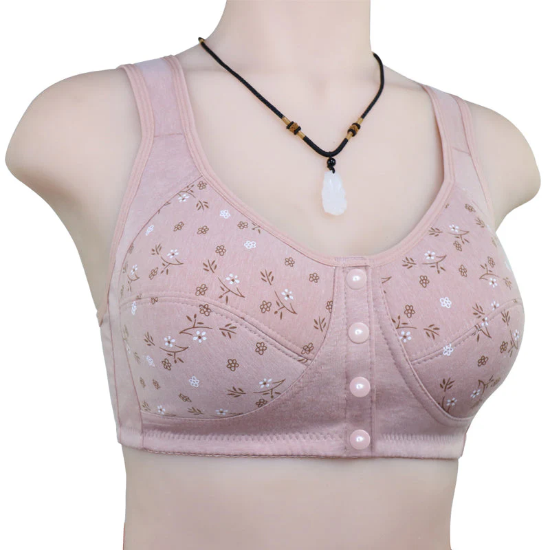 Convenient Front Button Bra - Image 11
