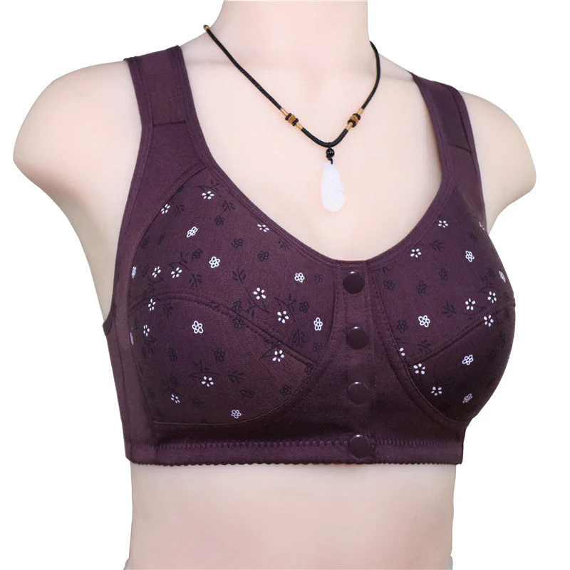 Convenient Front Button Bra - Image 12