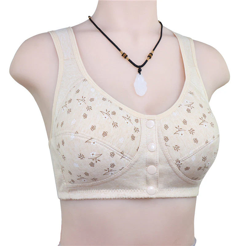 Convenient Front Button Bra - Image 13