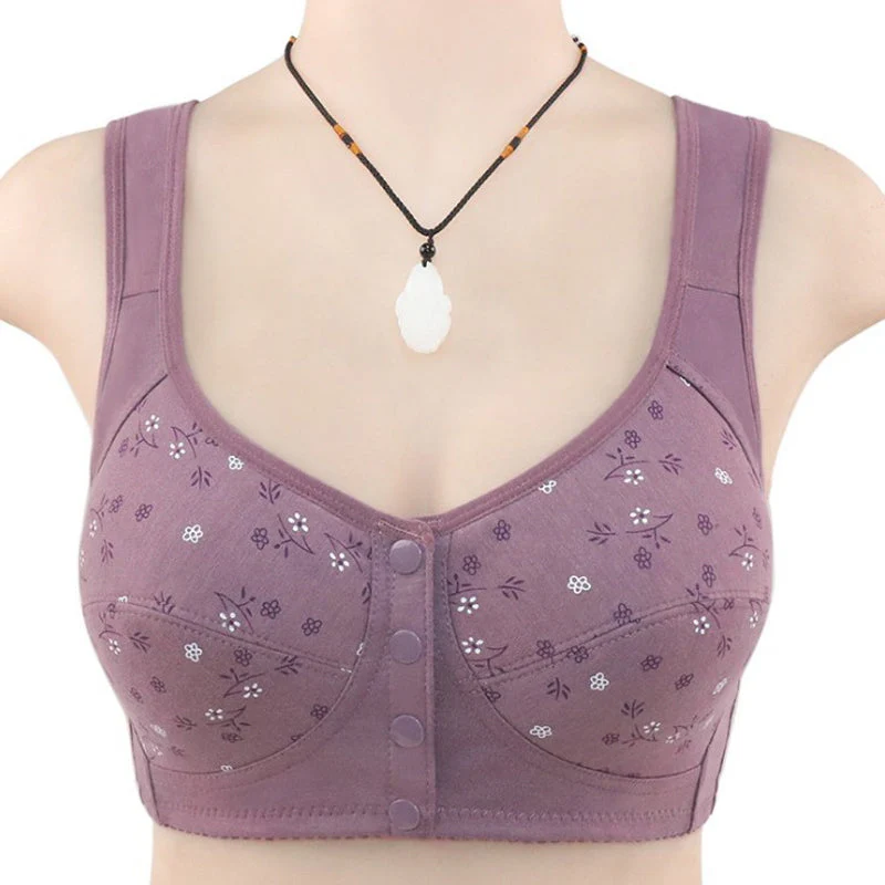 Convenient Front Button Bra - Image 14