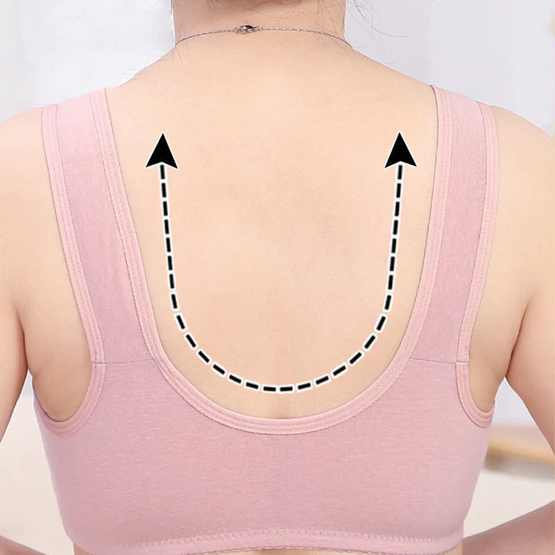 Convenient Front Button Bra - Image 4
