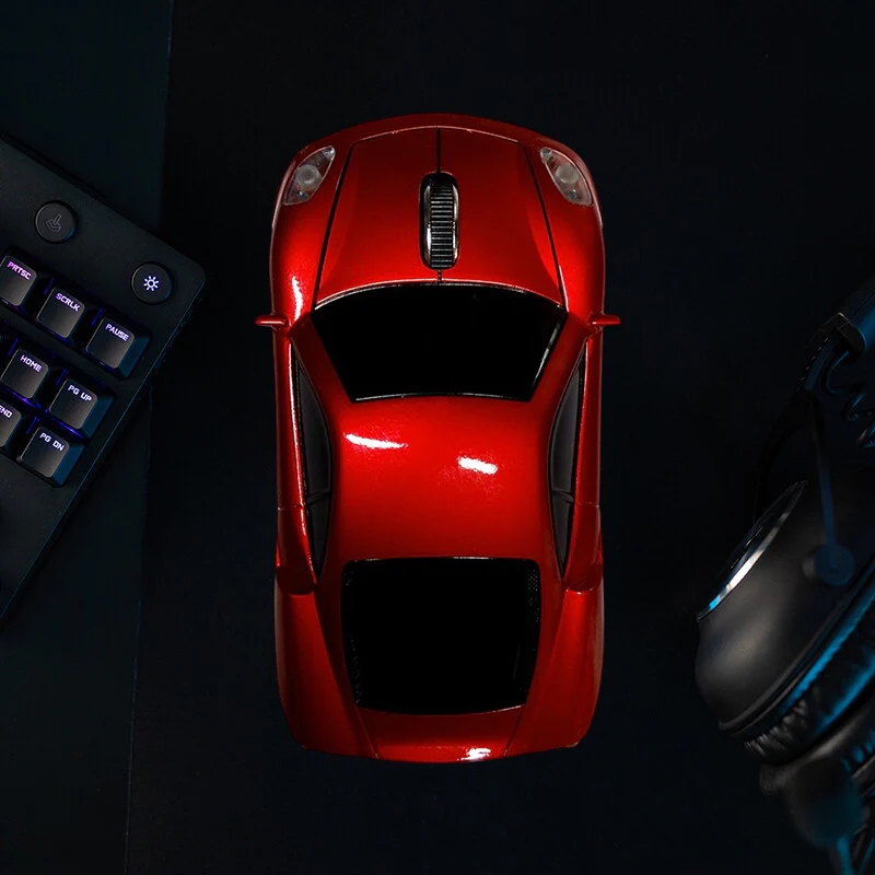 Cool Sport Car Shape Wireless Mouse - Image 10