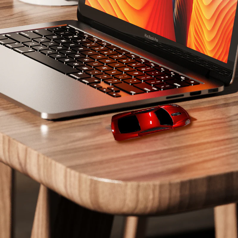 Cool Sport Car Shape Wireless Mouse - Image 5