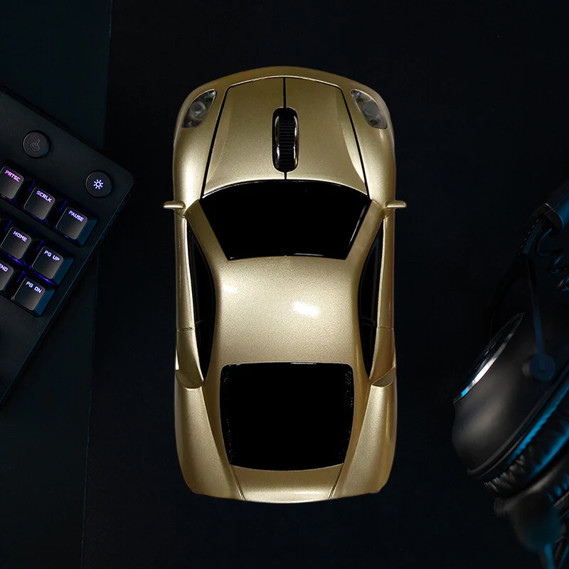 Cool Sport Car Shape Wireless Mouse - Image 8