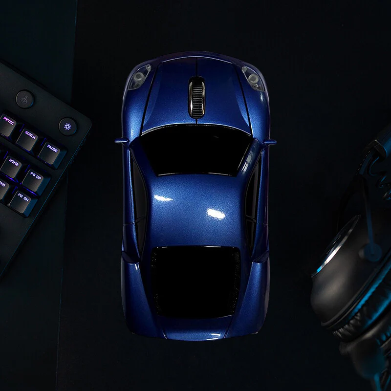 Cool Sport Car Shape Wireless Mouse - Image 9